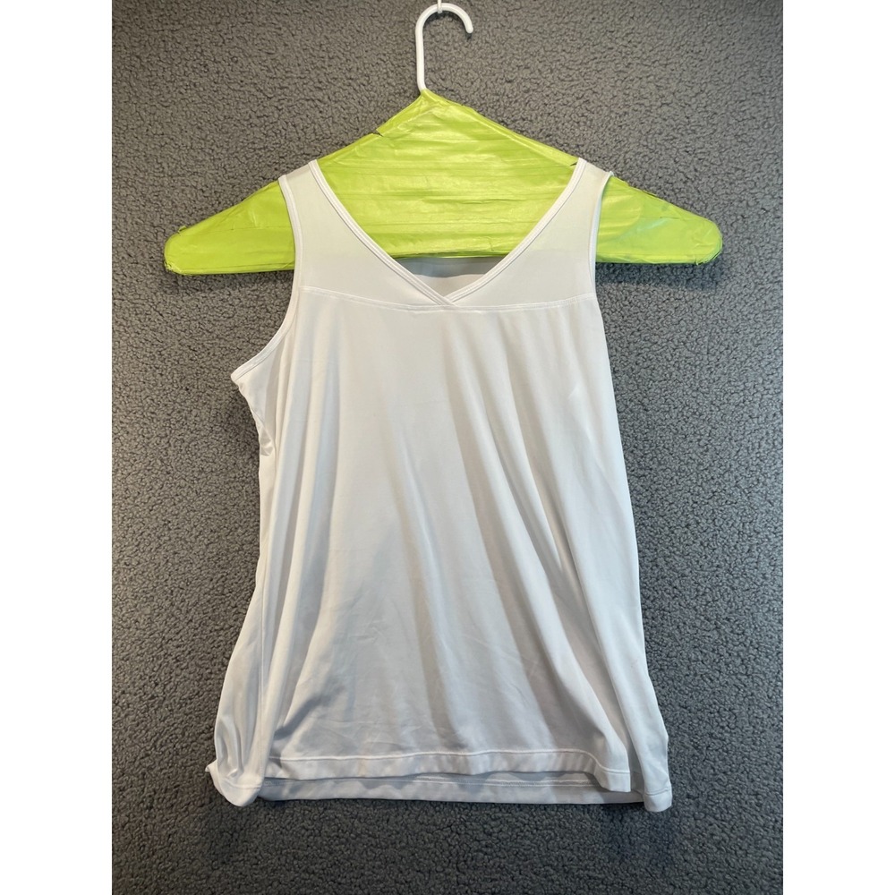 Columbia Women's White Lightweight Sport Tank , White XL